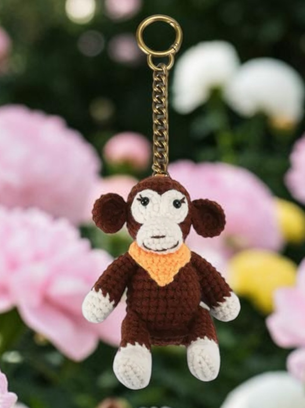 Kurt Geiger crochet animal bag charm keychain - Picture 10 of 10